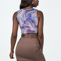 Presley Mini Skirt Brown