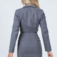 Claremont Mini Skirt Grey