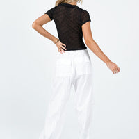 Motel Chute Trousers Ivory