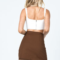 Ravyn Skort Brown