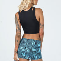 Motel Ina Skirt Optic Polka Blue