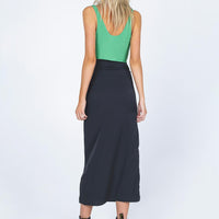 Tollis Midi Skirt Black