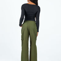 Erave Parachute Pants Khaki