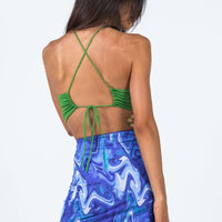 Adyn Mini Skirt Blue