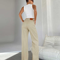 Milford Wide Leg Jean Denim Stone