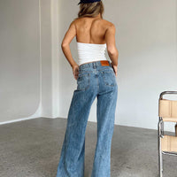 Clarke Low Waist Baggy Jeans Denim