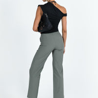 Alizzi Pant Grey Pinstripe