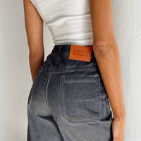 Dream Big Wide Leg Flare Jeans Denim