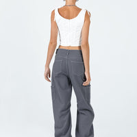 Miami Vice Pant Slate