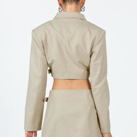 Anja Mini Skirt Camel