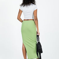 Abigail Midi Skirt Green