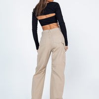 Miami Vice Pants Beige
