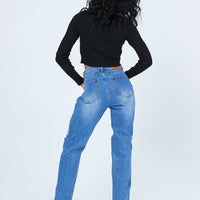 Lisbon Ripped Denim Jeans