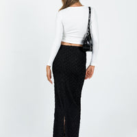 Sewell Maxi Skirt Black