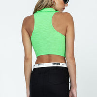 Dava Low Rise Mini Skirt Black