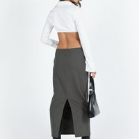 Mistry Midi Skirt Slate