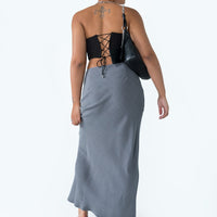 Jodie Maxi Skirt Grey