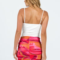 Reseda Mini Skirt Pink