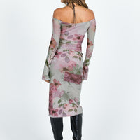Rujha Midi Skirt Mesh Multi