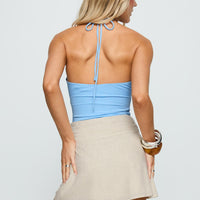 Haisel Mini Skirt Beige