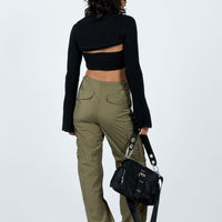 Poplar Cargo Utility Pants Khaki