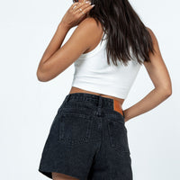 Danisa Denim Shorts Black