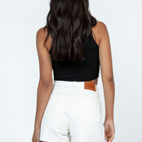Danisa Denim Shorts White