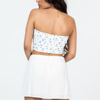 Selby Mini Skirt White Petite