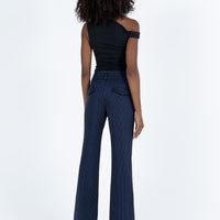 Archette Pant Navy Pinstripe