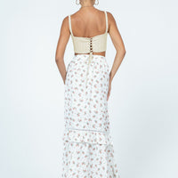 Fowler Maxi Skirt White