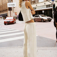 Telling Lies Pants White / Green