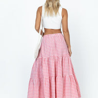Hale Midi Skirt Pink