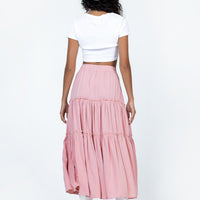 Tammie Maxi Skirt Pink