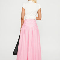 Apresia Maxi Skirt Pink Gingham