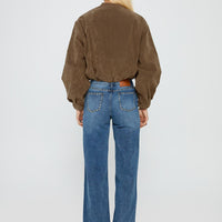 Saving Up Stud Detail Jeans Mid Blue