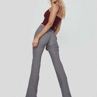 Kinkirk Flared Pants Grey Tall