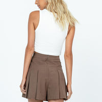 Hazel Skort Brown