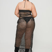 Alnet Maxi Skirt Black Curve
