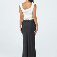 The Charmaine Maxi Skirt Black