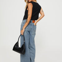 Jewelz High Rise Wide Leg Jeans Light Wash