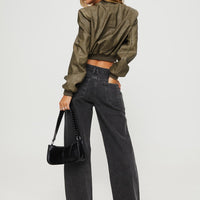 Freedom Jeans Washed Charcoal