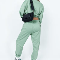Club Basic Trackpants Sage
