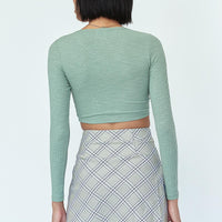 Ailisha Mini Skirt Green