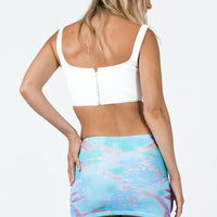 Vacay Micro Mini Skirt Multi