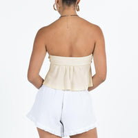 Daisy Shorts White