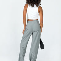 Titius Pant Grey Pinstripe