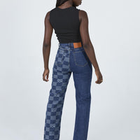 Cher Straight Leg Denim Jeans