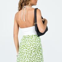 Taina Mini Skirt Green