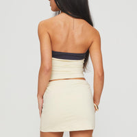Team Mini Skirt Cream