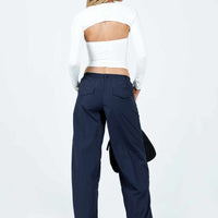 Annerley Parachute Pants Navy